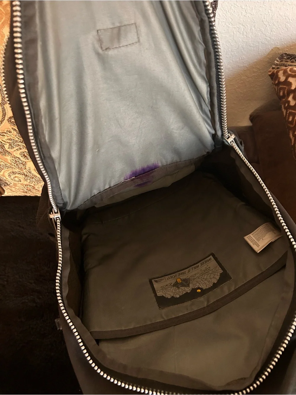 The North Face used wears
